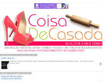 Tablet Screenshot of coisadecasada.com